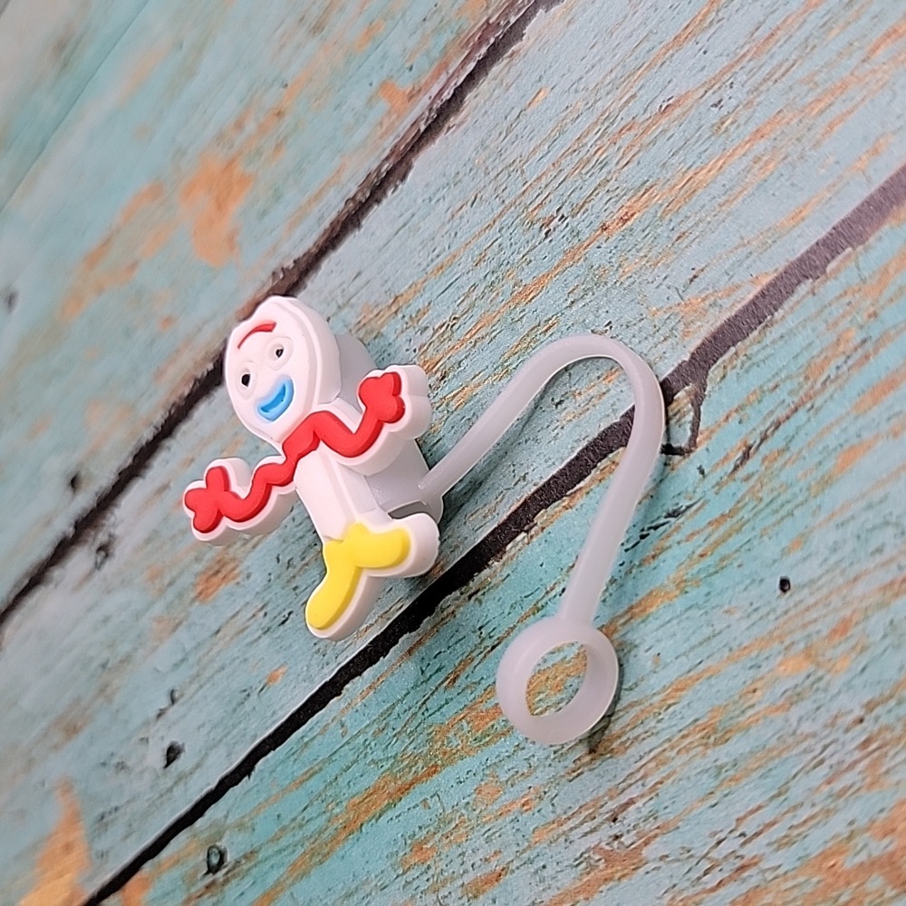 Forky Toy Story Straw Topper - Picture 5 of 5